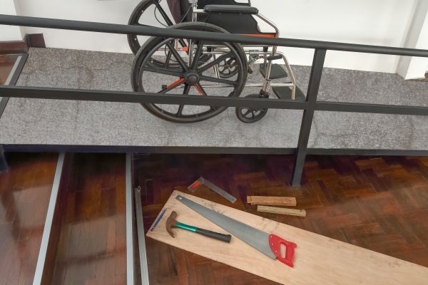 Stair Ramp Construction