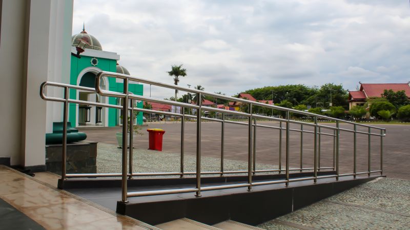 Stair Ramp Building