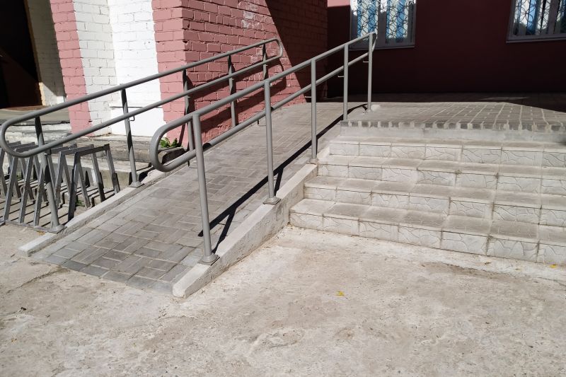 Stair Ramp Building